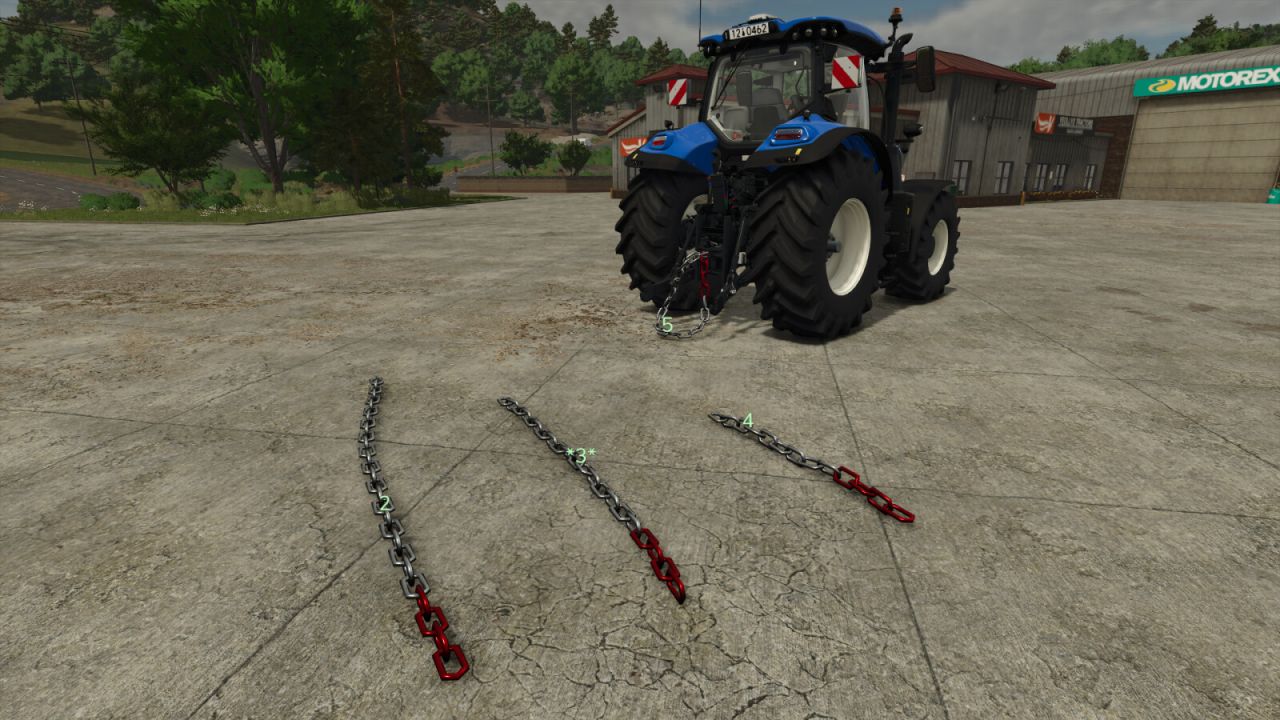 Towing Chain With Hook