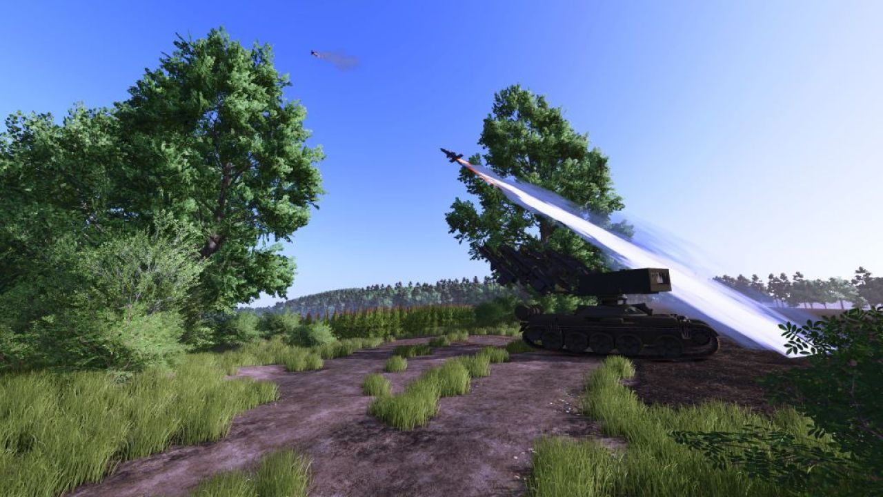 Tracked Multi-Missile Air Defense System