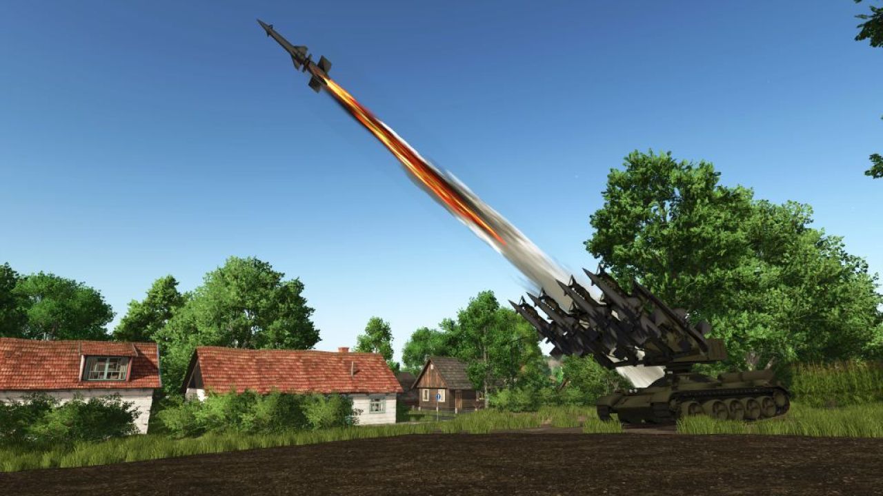 Tracked Multi-Missile Air Defense System