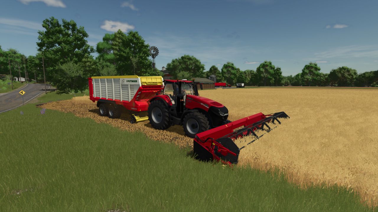 Tractor Swathing