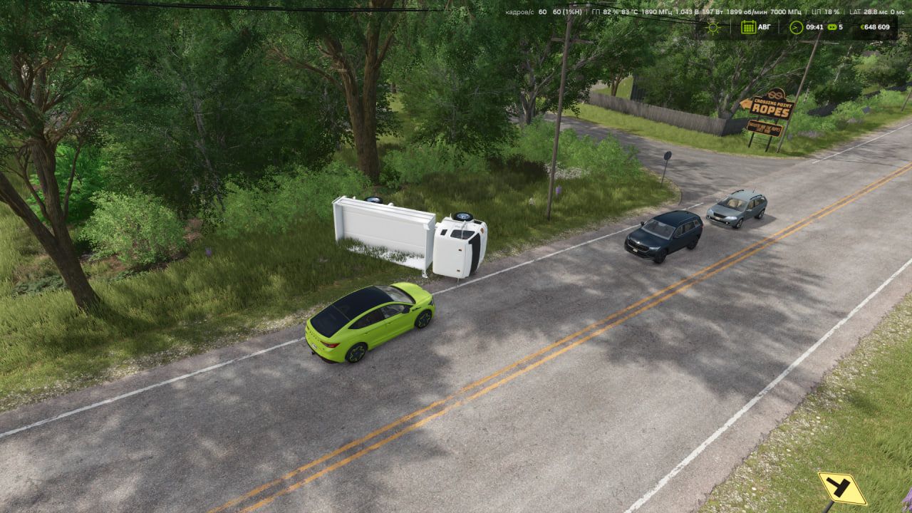 Physique des collisions avec le trafic