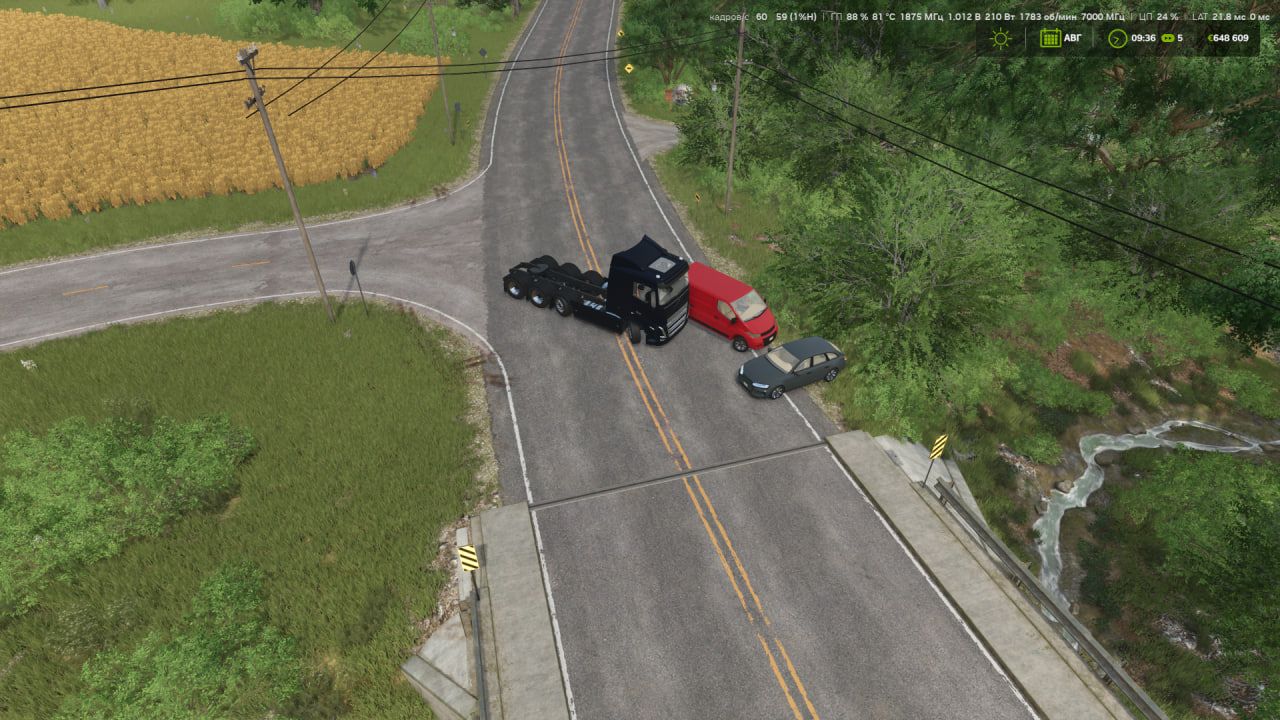 Physique des collisions avec le trafic