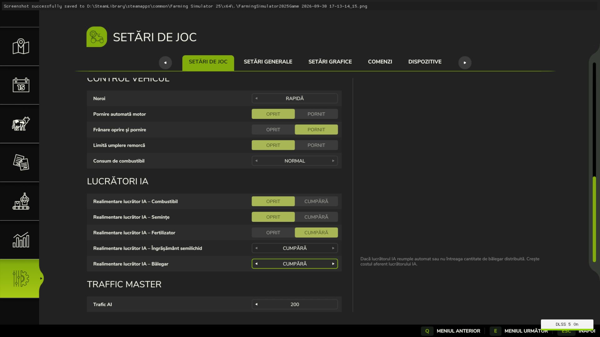 Traffic Master (customize AI traffic)