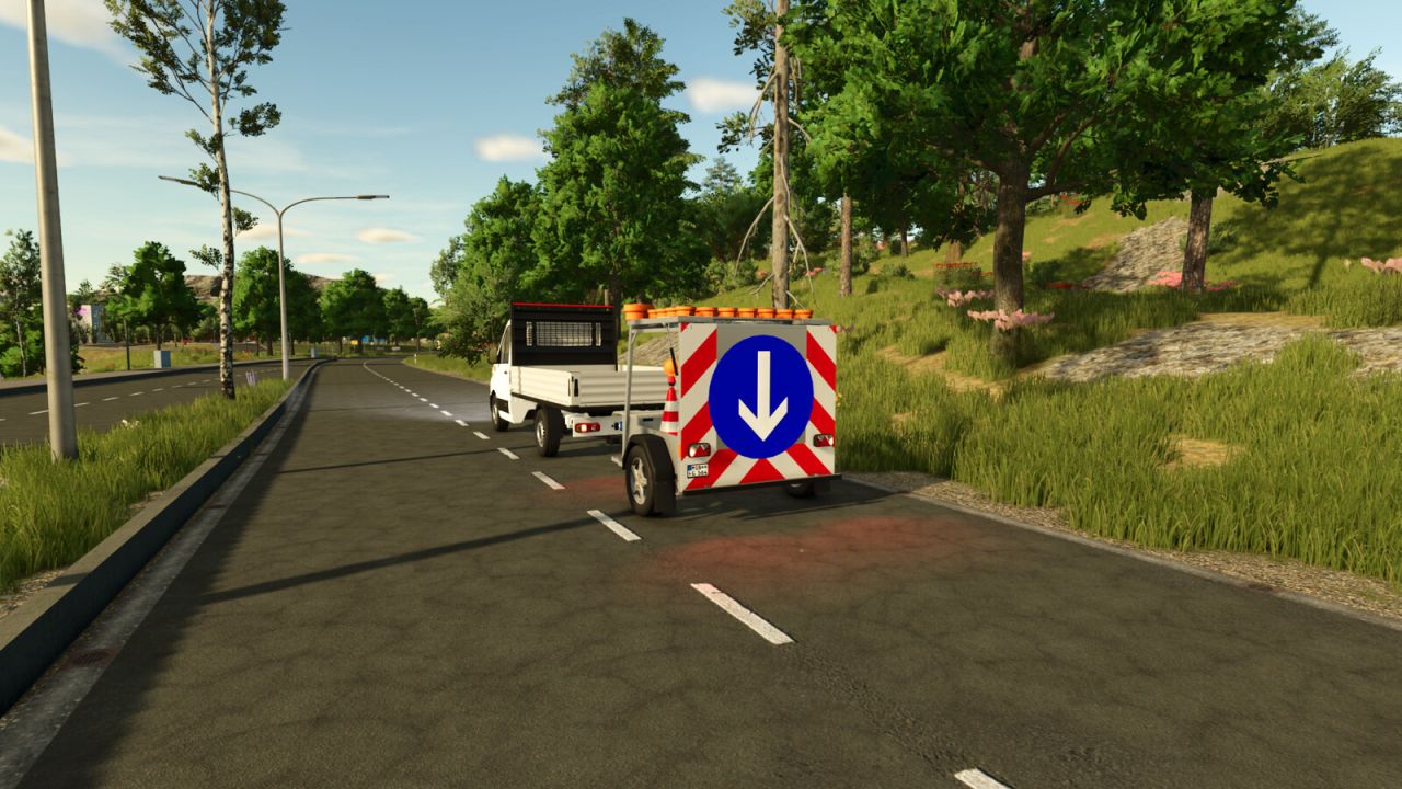 Verkehrssicherungsanhänger