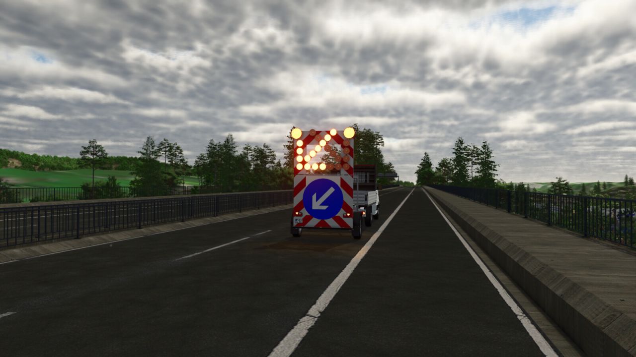 Verkehrssicherungsanhänger