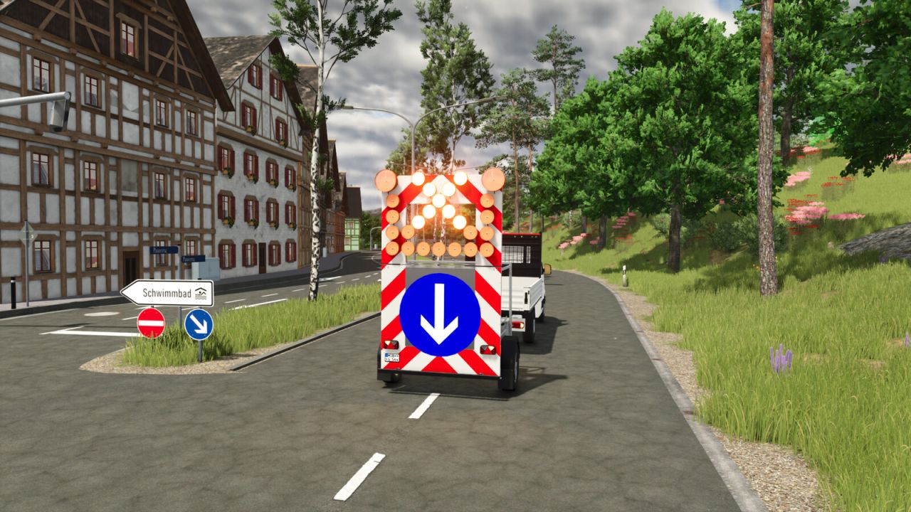 Verkehrssicherungsanhänger