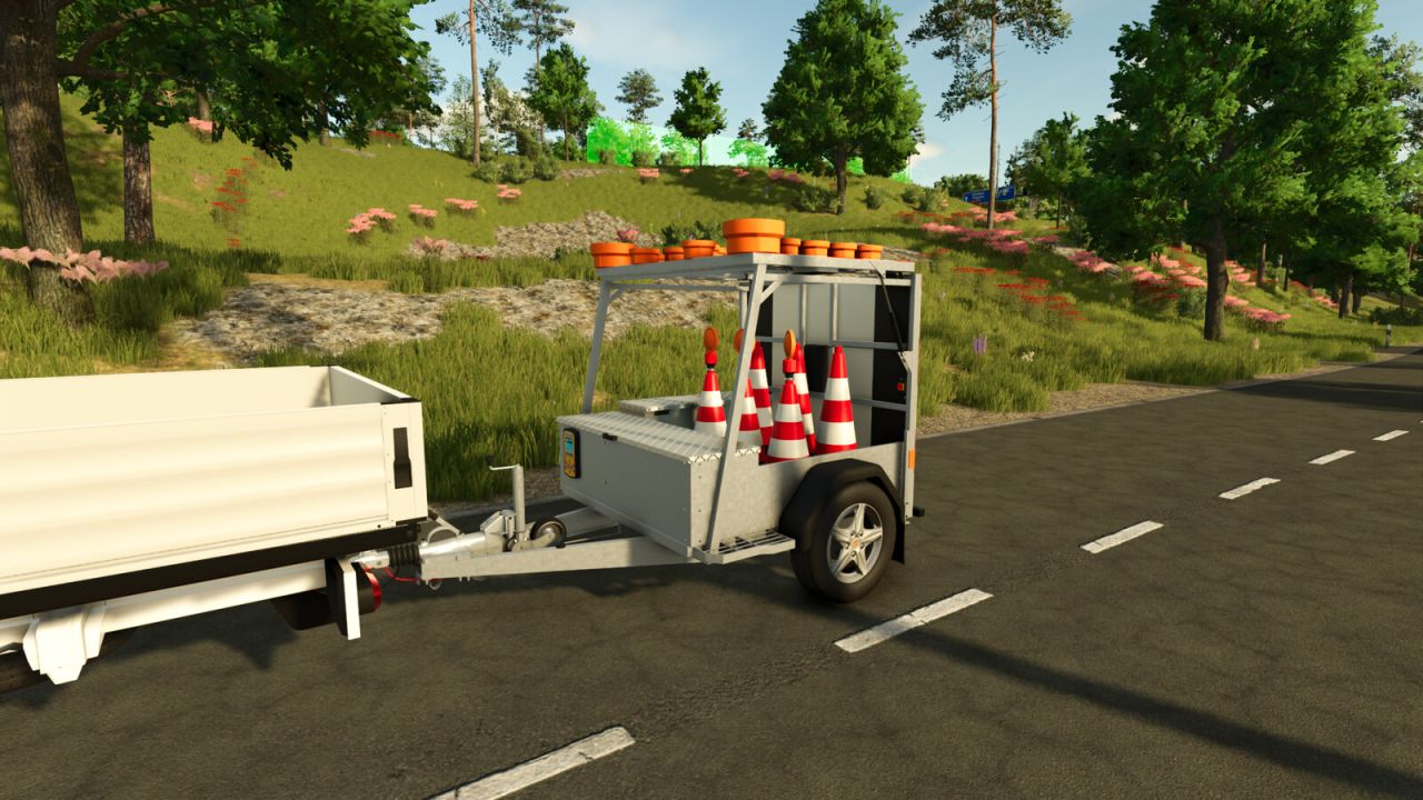 Verkehrssicherungsanhänger