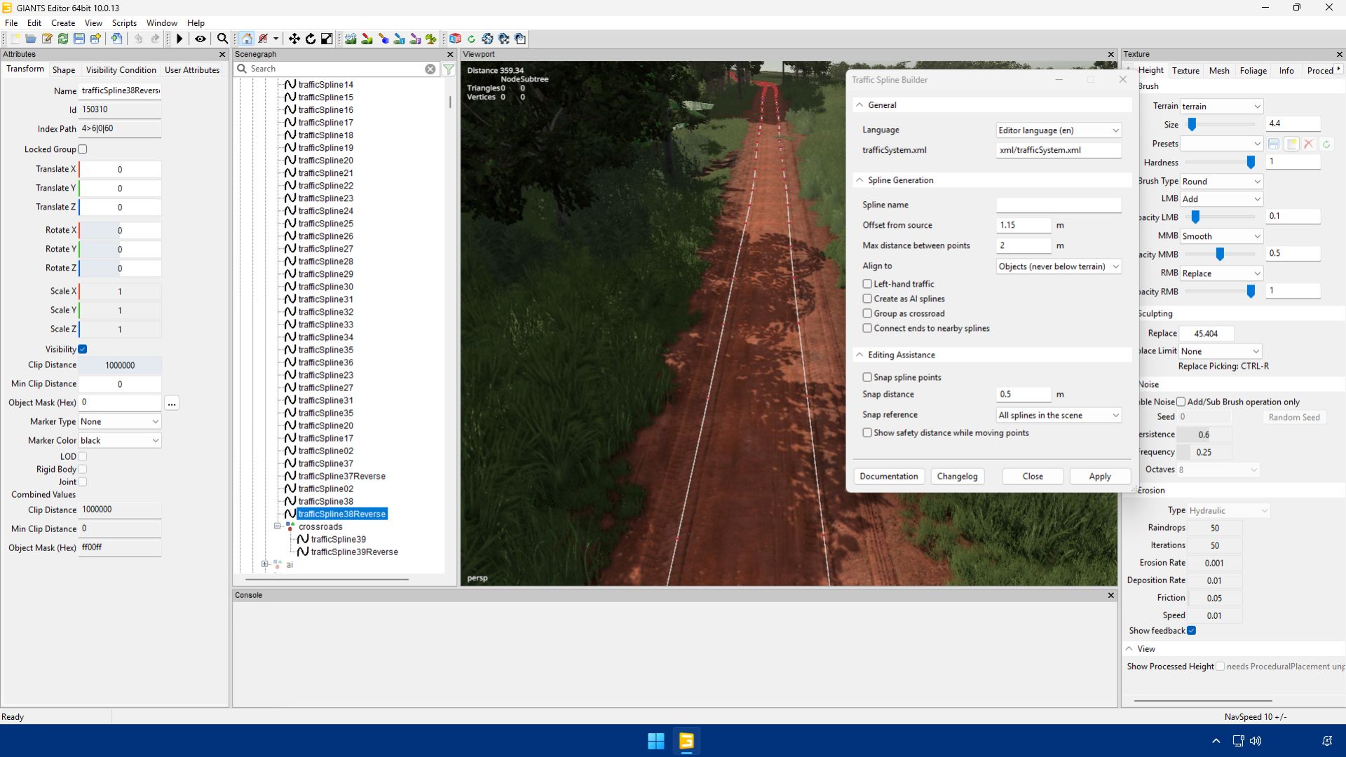 Traffic Spline Builder (Giants Editor 10)