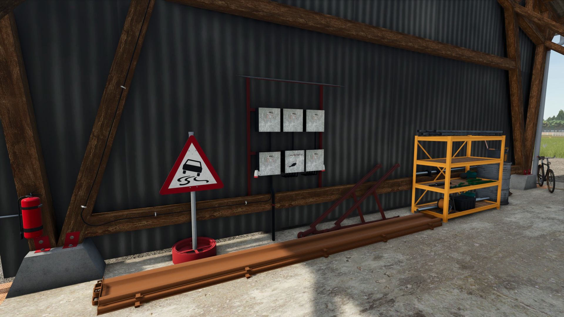 Trailing roof - vehicle shelter