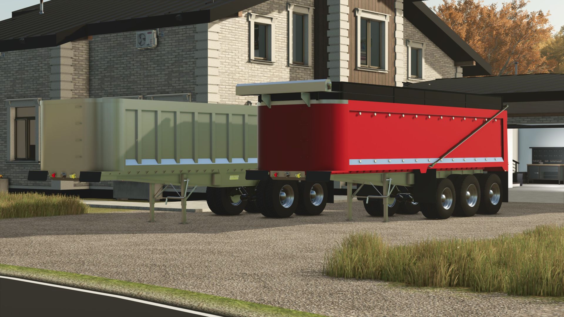 Trailking TriBrook End Dump