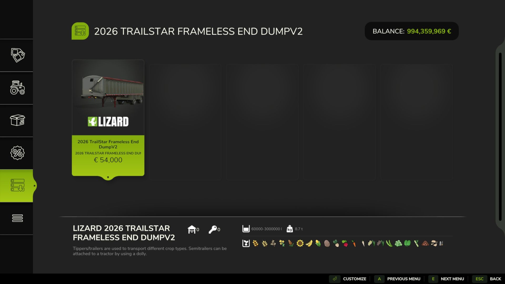 TrailStar Frameless End Dump 2026 V2