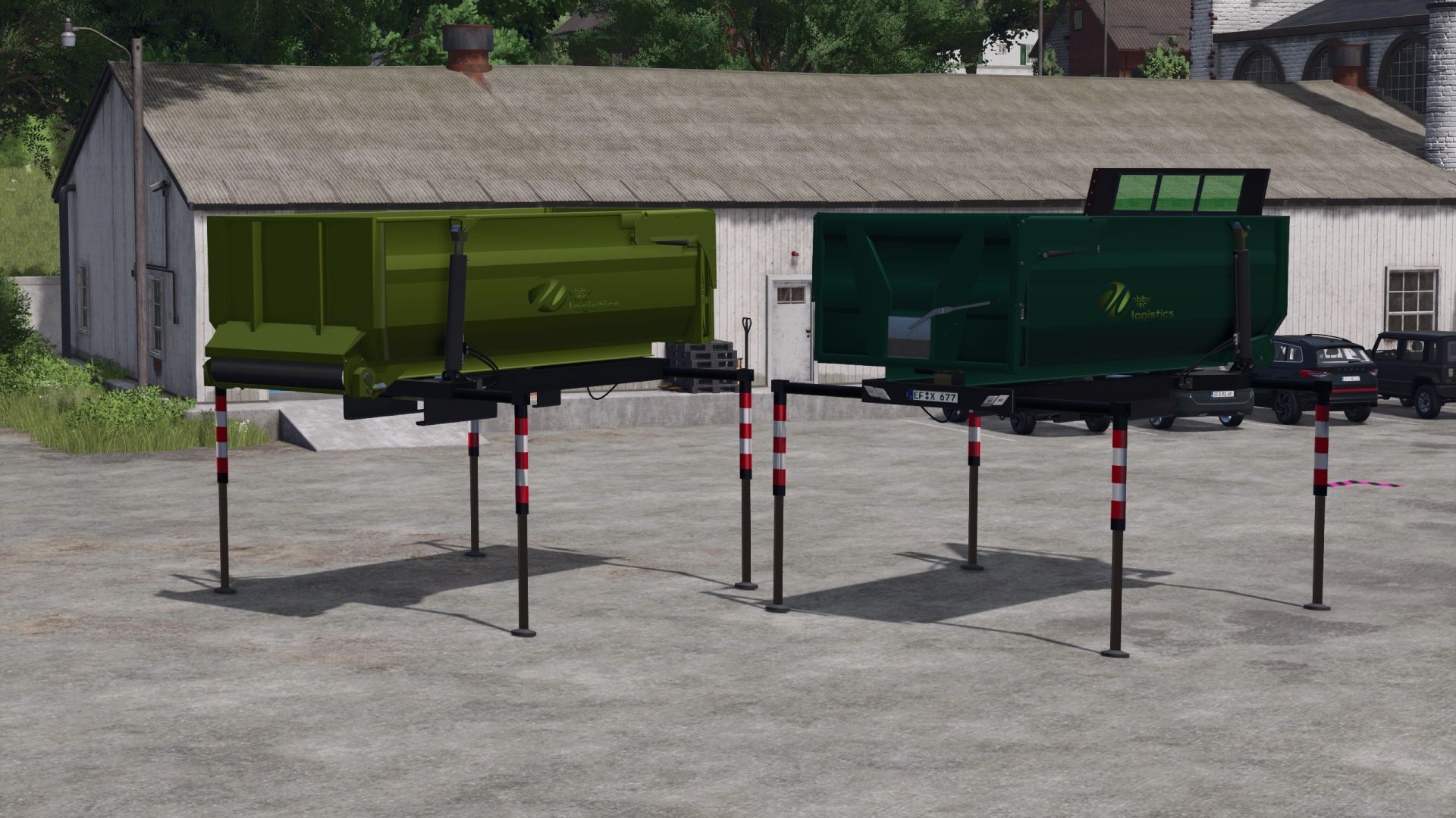 Übertragen Sie Shuttle für den Saddletrac Xerion 4200 mit hoher Entladung - Wobbytec -