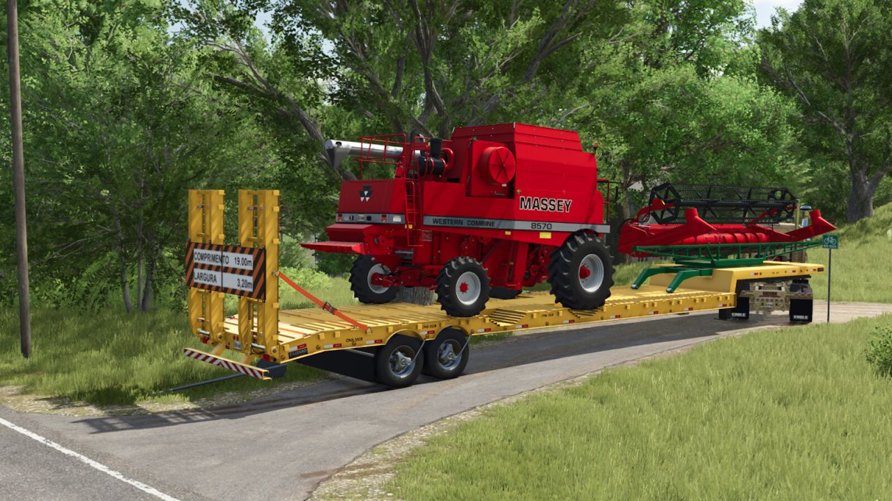 Transport Trailer 19m And 25m