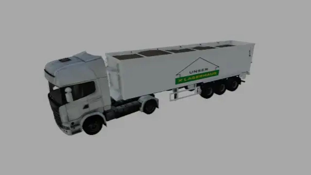 Truck tractor prefabs