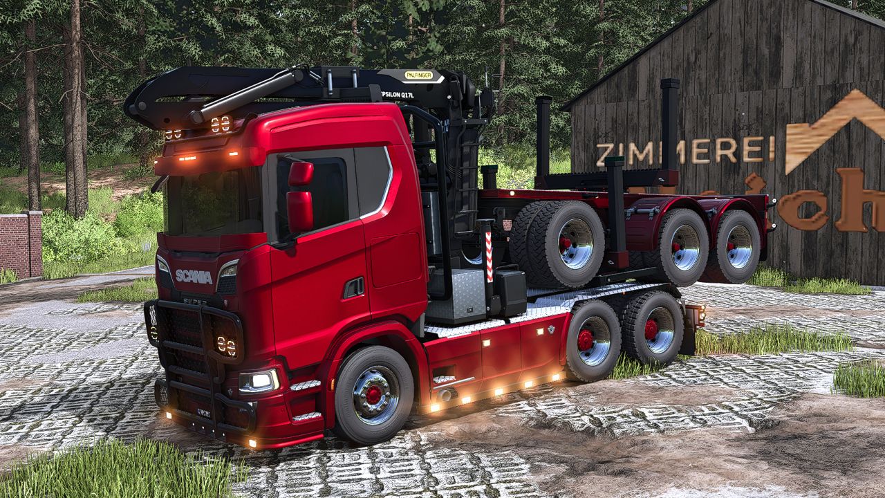 Truck Wood Trailers Pack