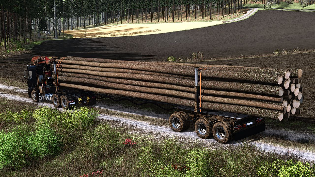 Набор прицепов для грузовых автомобилей