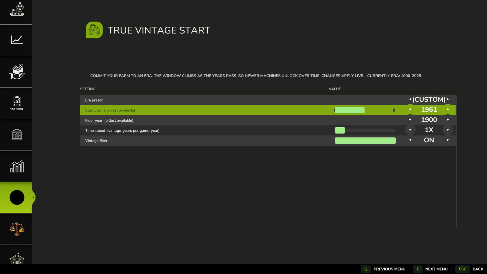 Jednak Vintage-Start