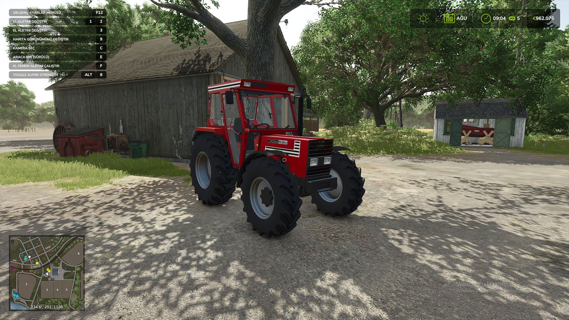 TÜMOSAN 9080 DT