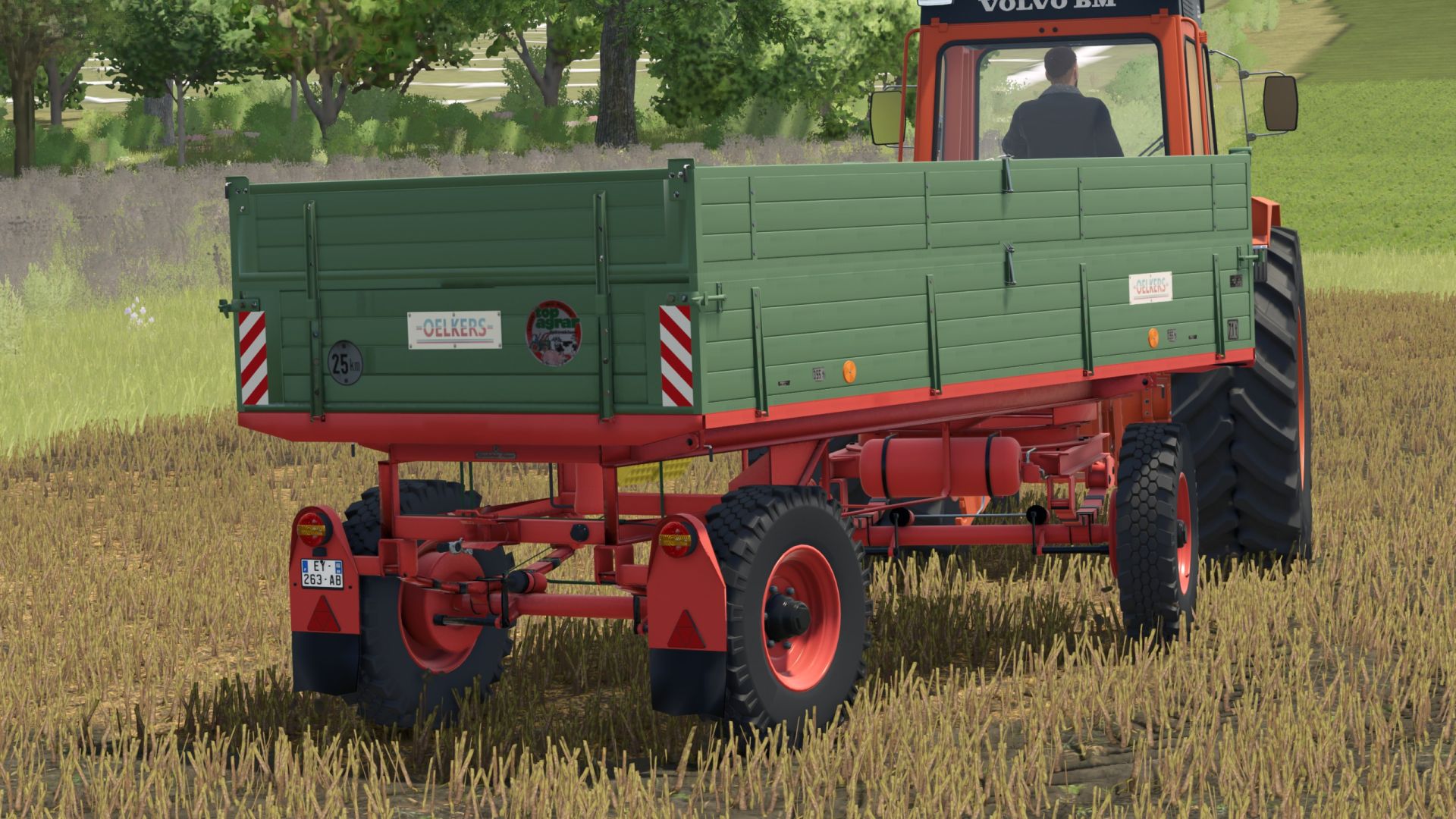 Turntable two-way tipper 7.1 tonnes