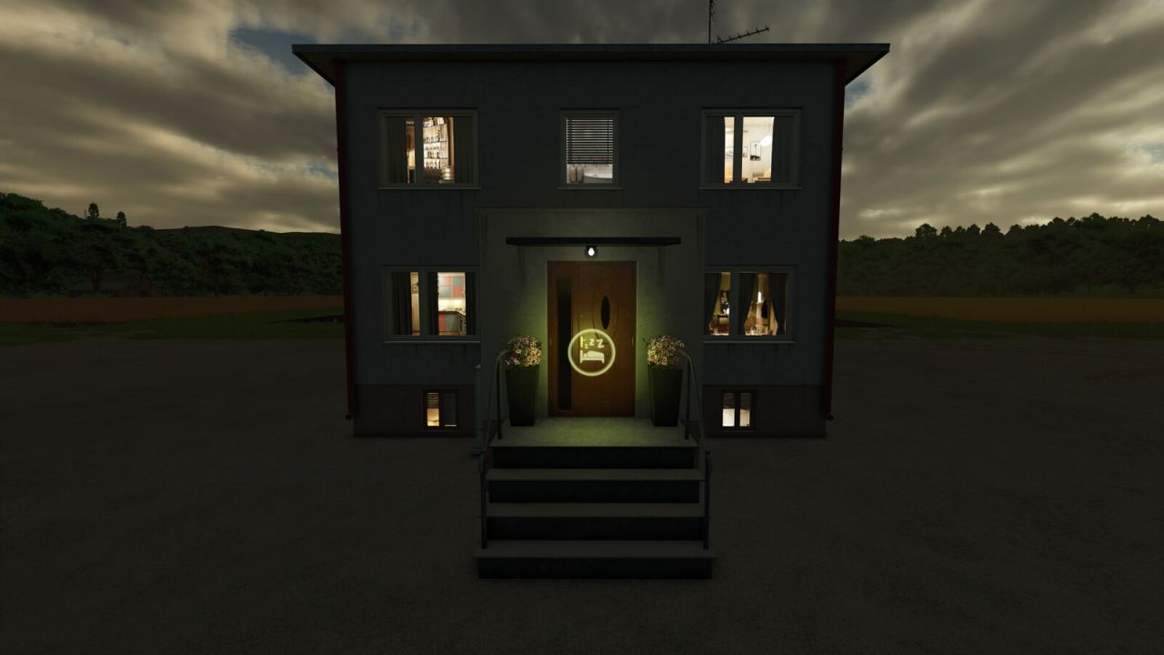 Huis met twee verdiepingen