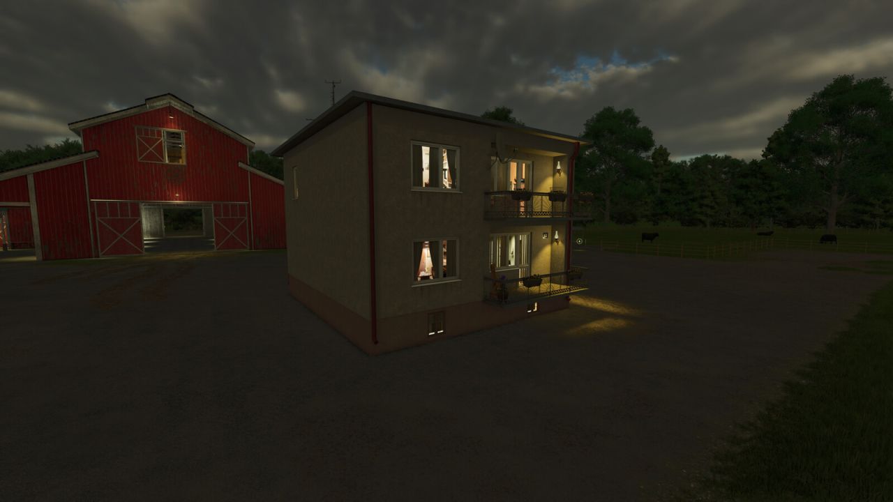 Huis met twee verdiepingen