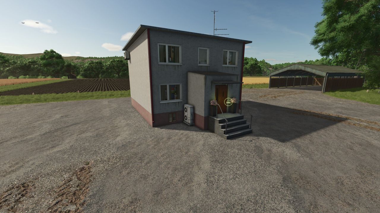 Huis met twee verdiepingen