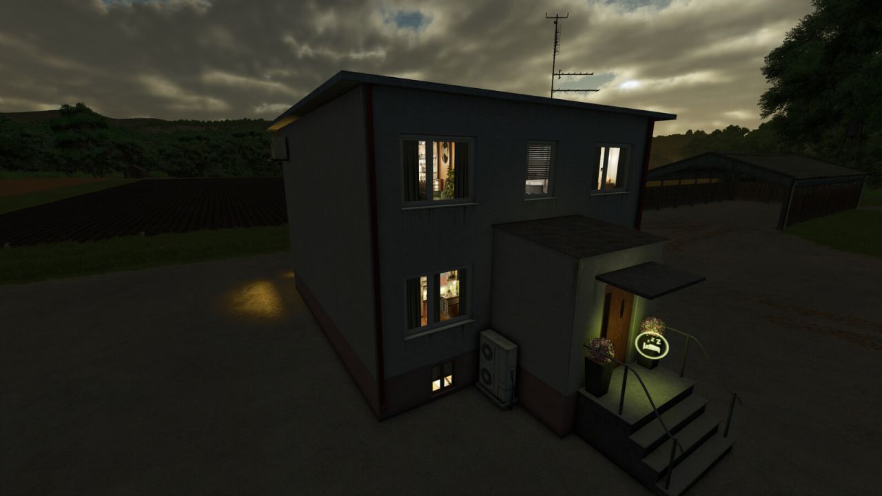 Huis met twee verdiepingen