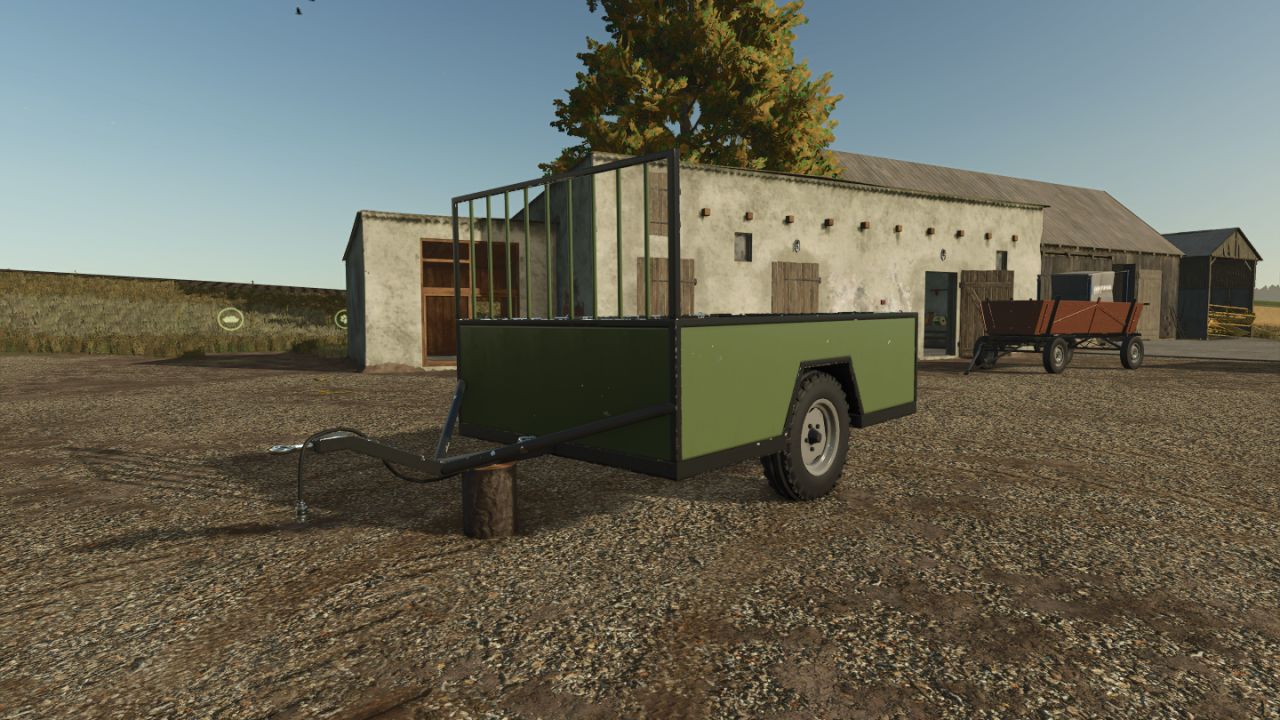 Remorque à deux roues