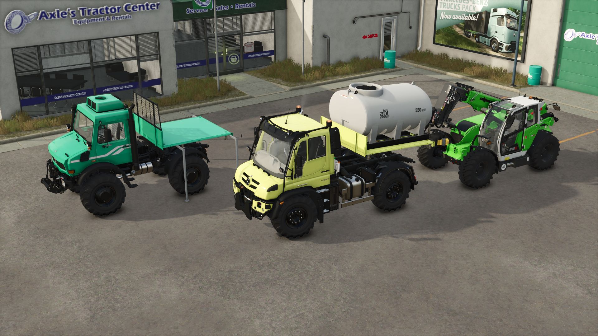 Pacchetto di letto unimog