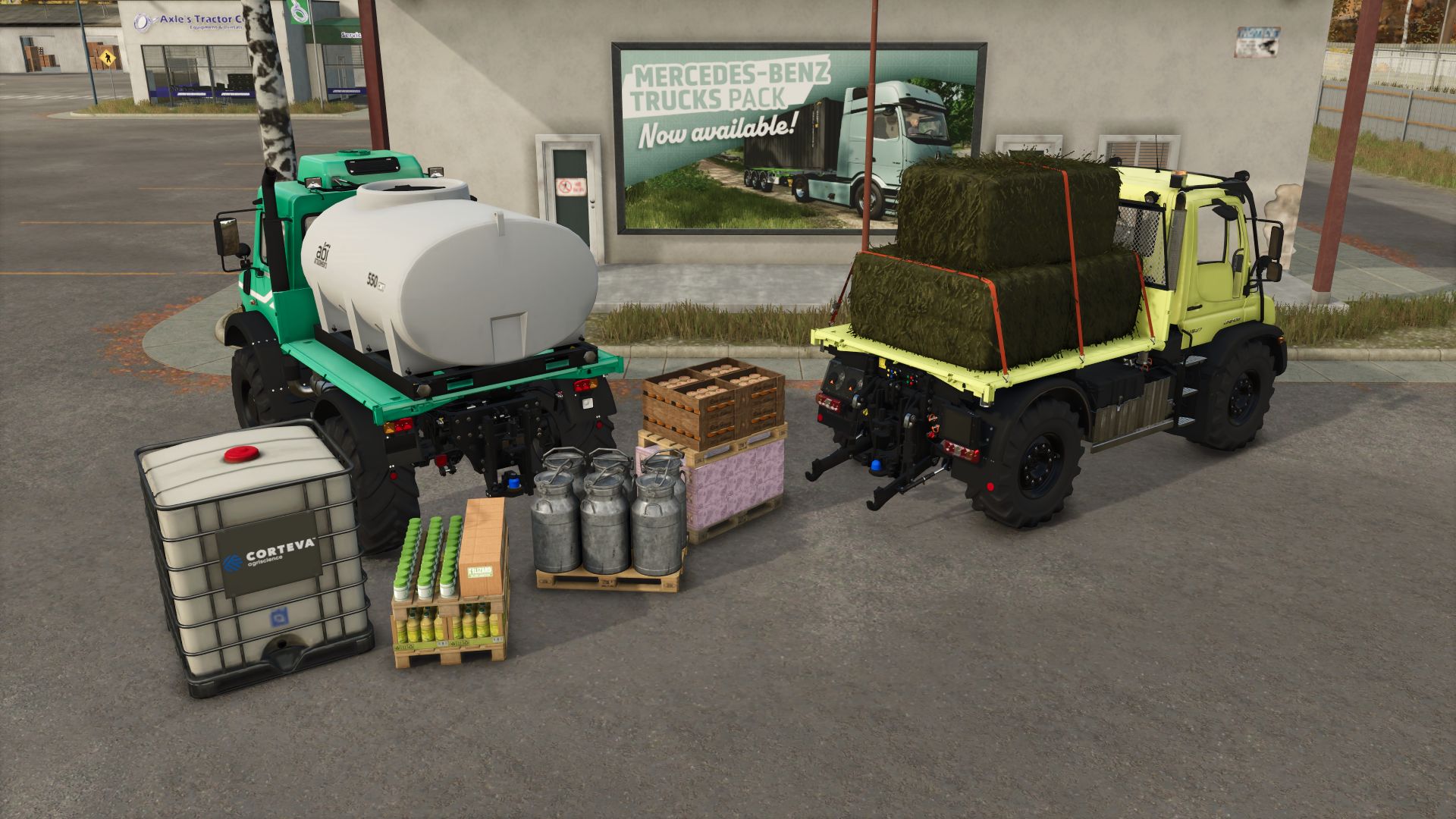 Pacchetto di letto unimog
