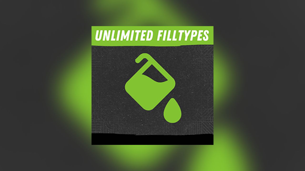 Unlimited FillTypes