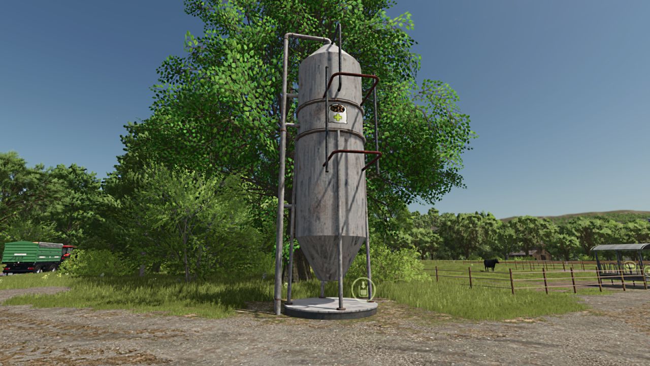Onbeperkte minerale silo