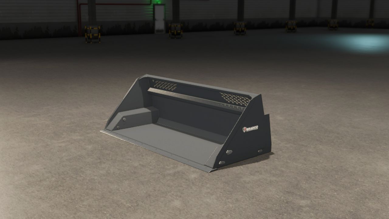 Неограниченный ковш мини-погрузчика