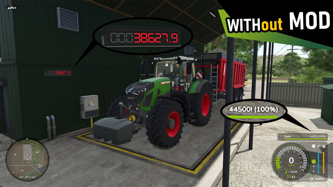 Unbegrenztes Gewicht