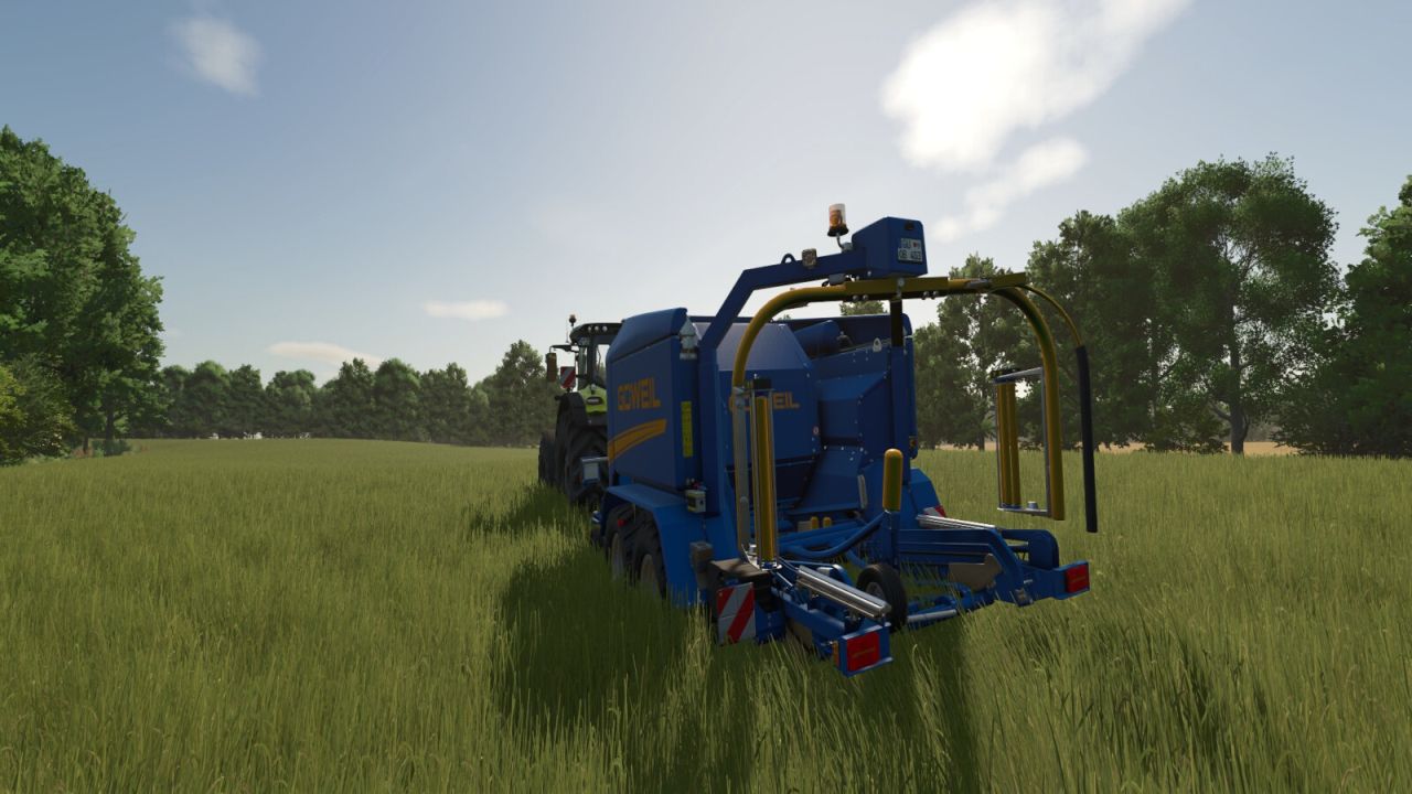 Descarregue o envoltório do fardo