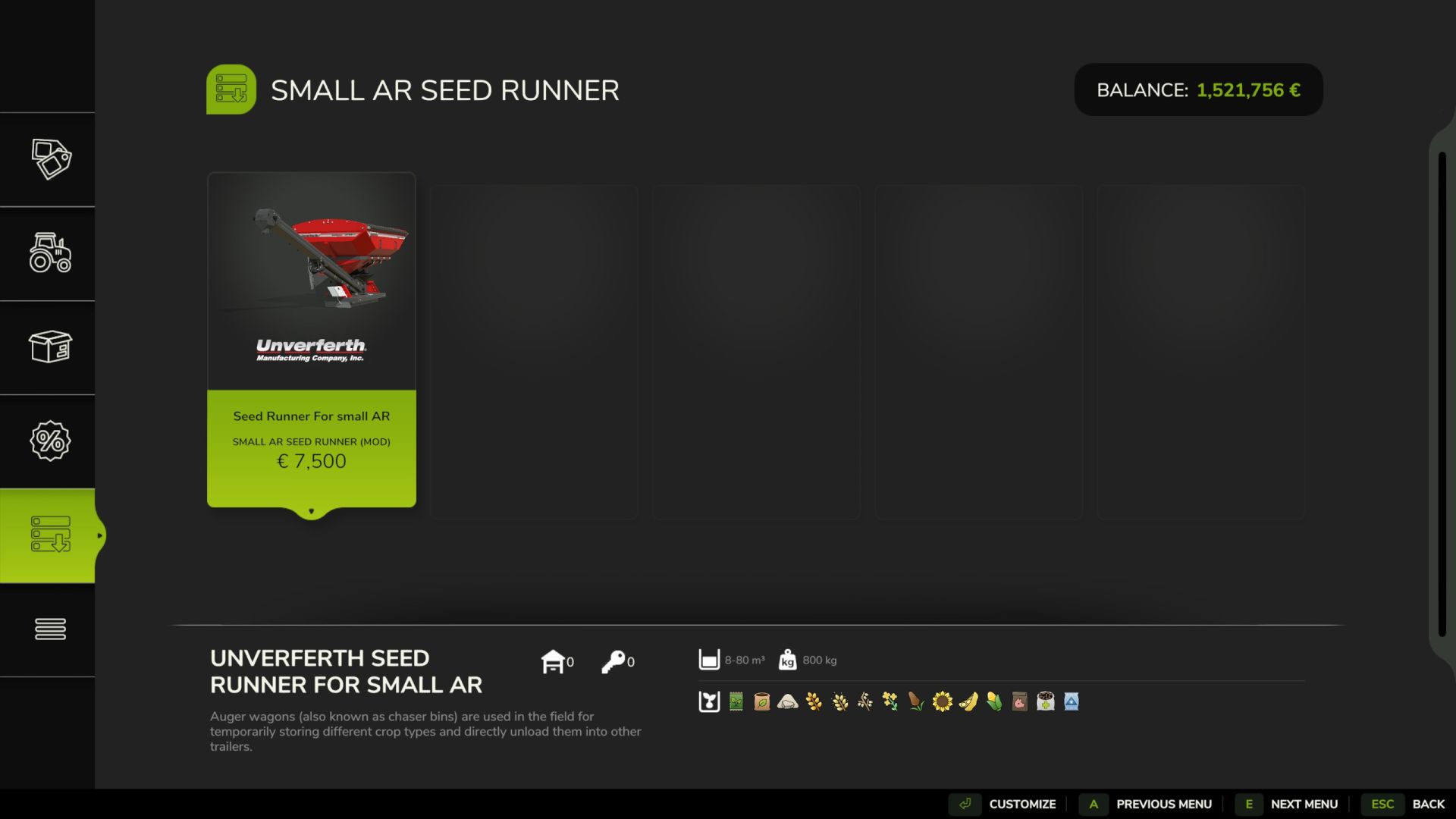 Unverferth Seed Runner 3755 XL (AR)