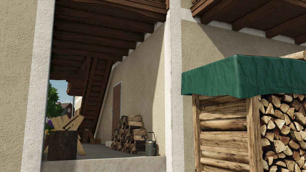 Górnobawarski dom wiejski z warsztatem