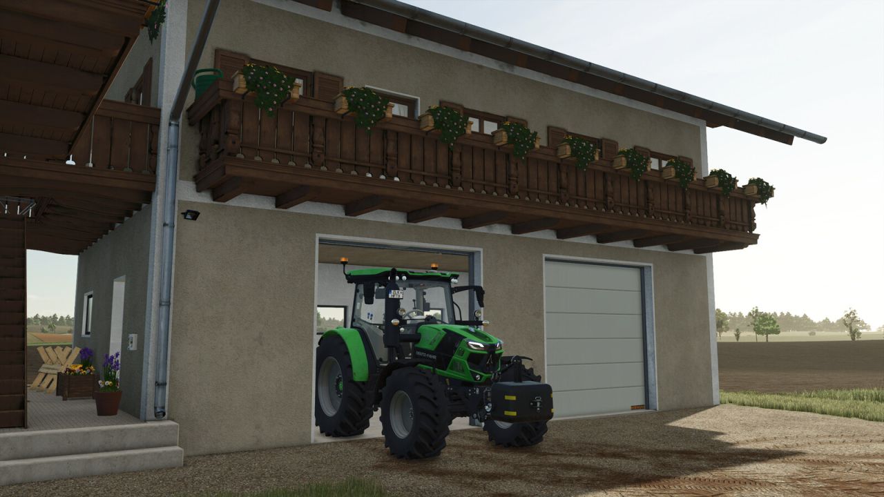 Górnobawarski dom wiejski z warsztatem