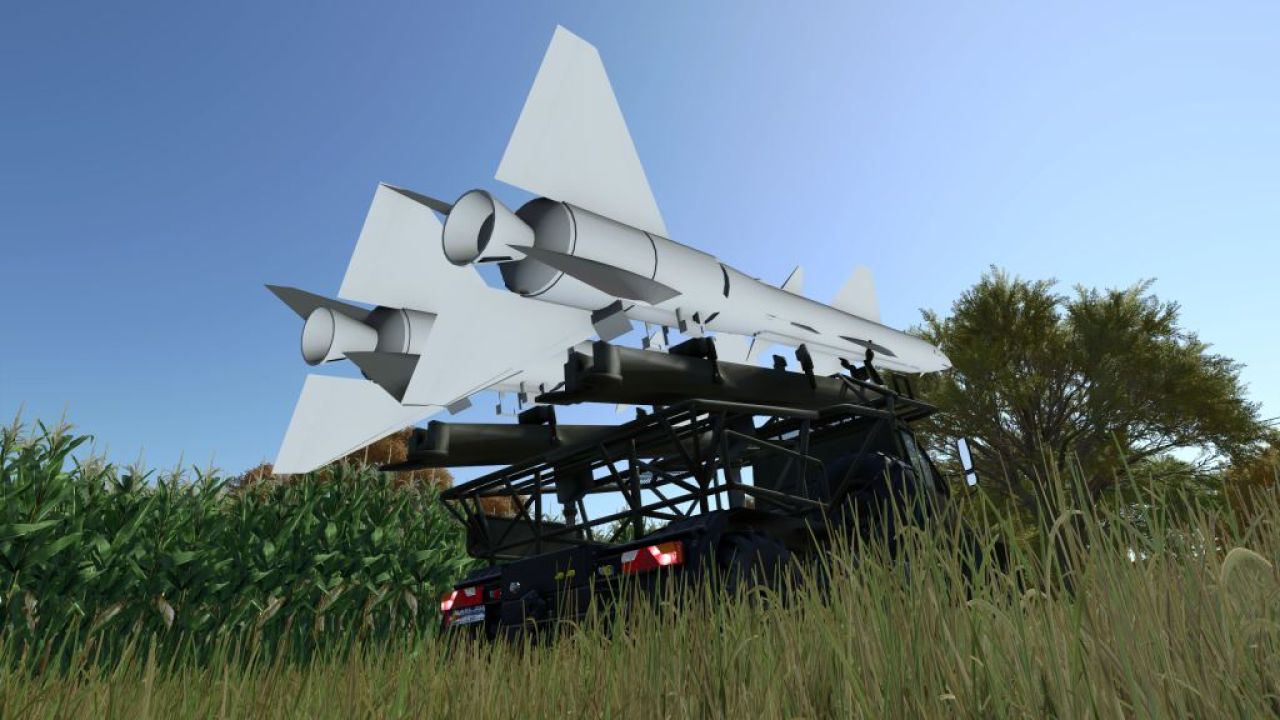 Ural Next grond-lucht raketwerperplatform