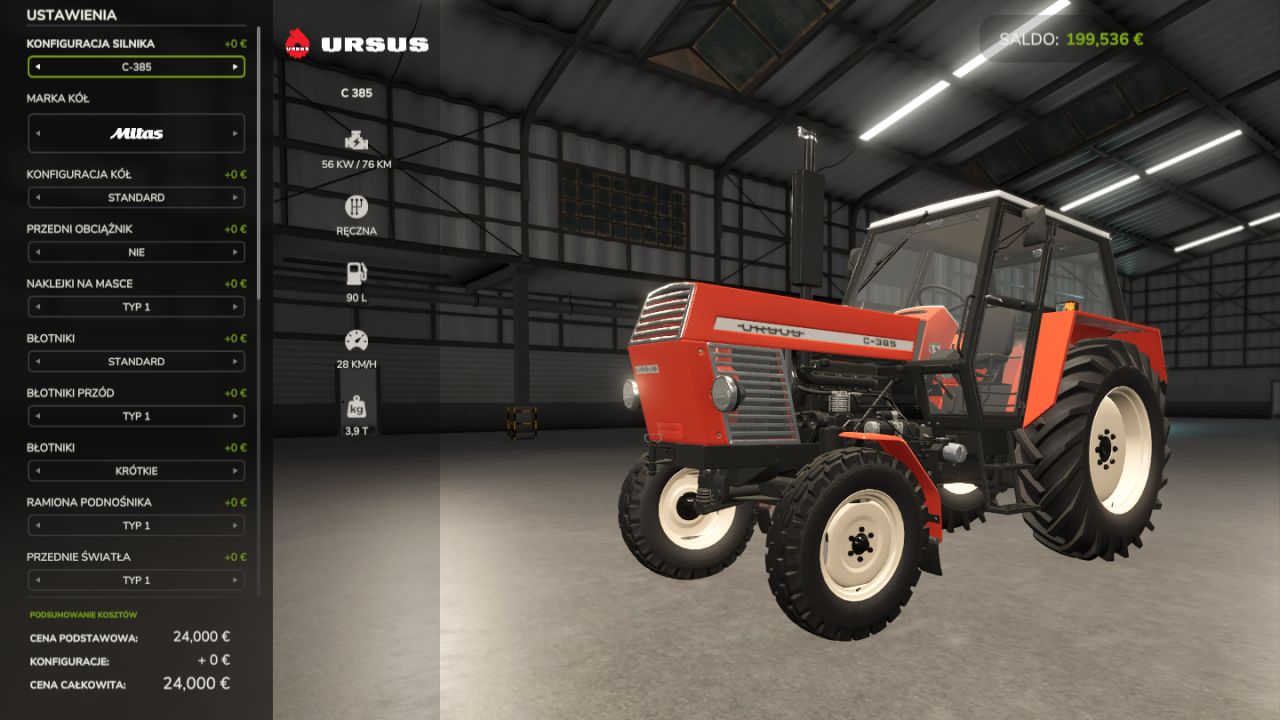 Ursus C385 - C385A