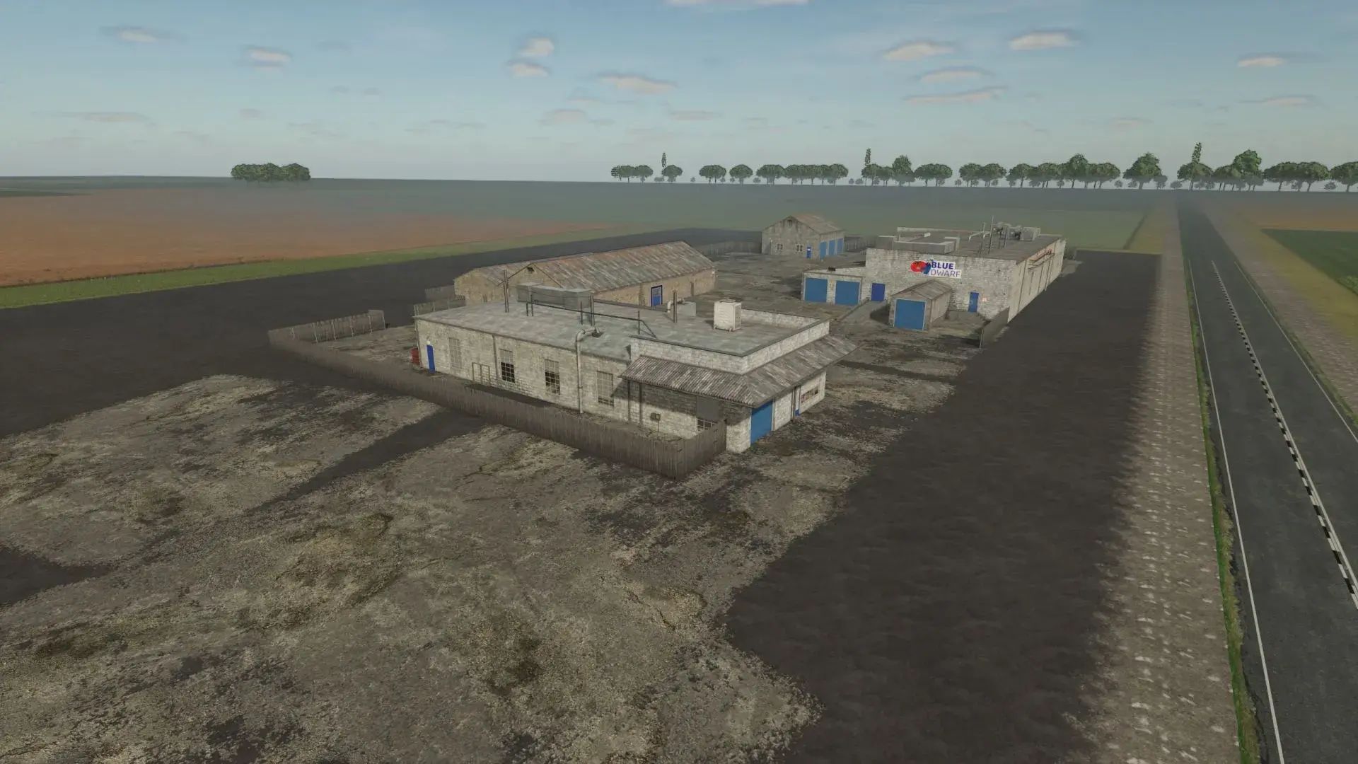 US Flatlands Map 4x