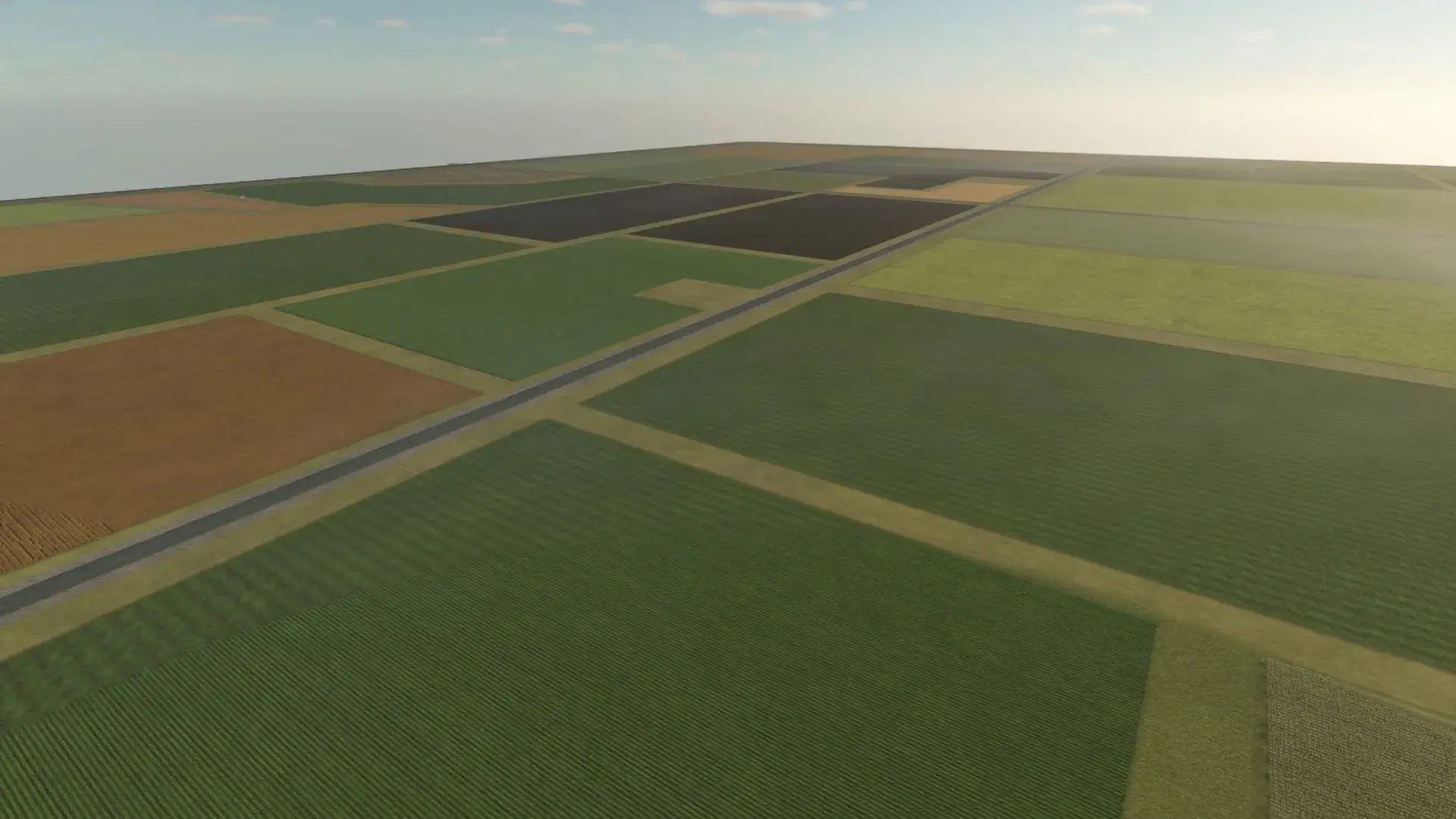 US Flatlands Map 4x