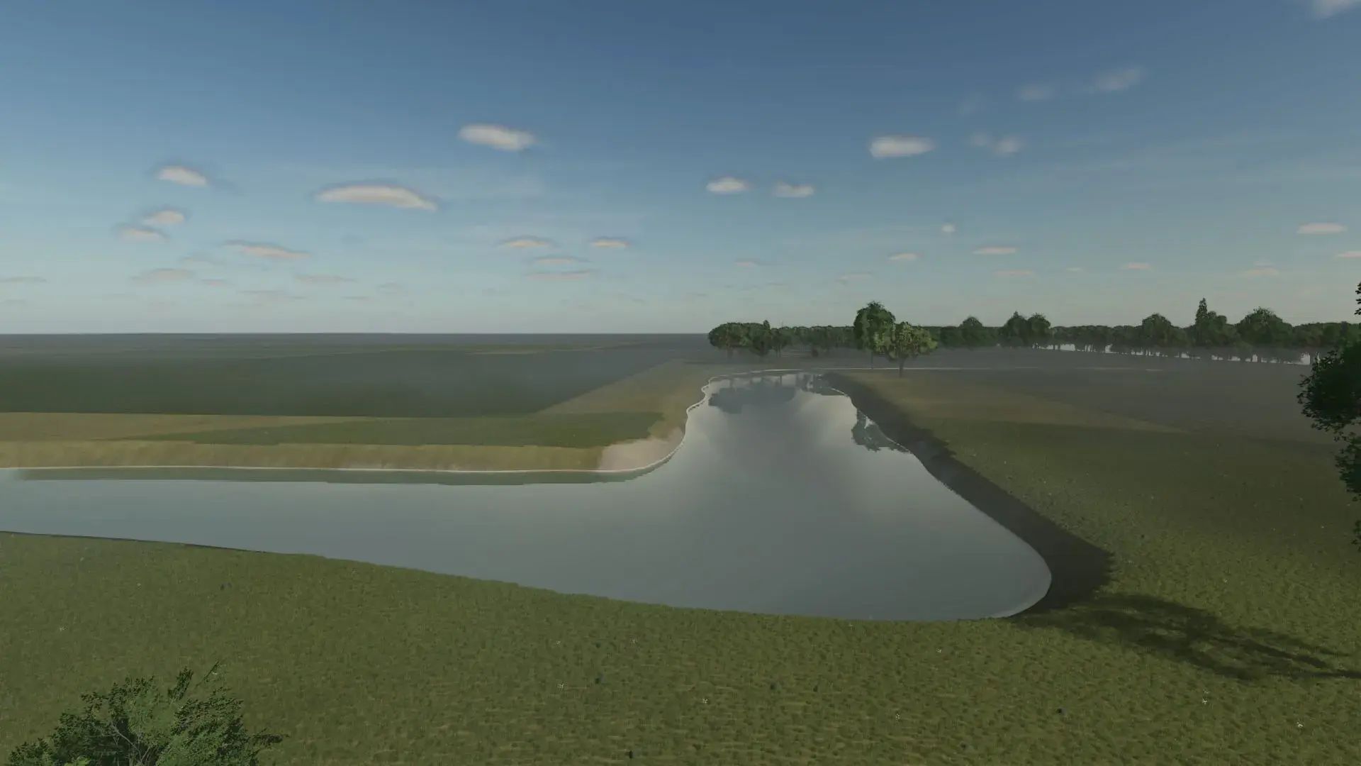 US Flatlands Map 4x