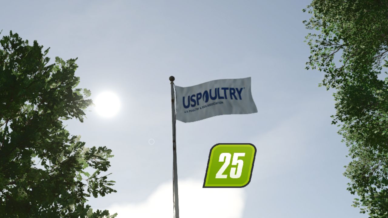 US Poultry & Egg Association Flag