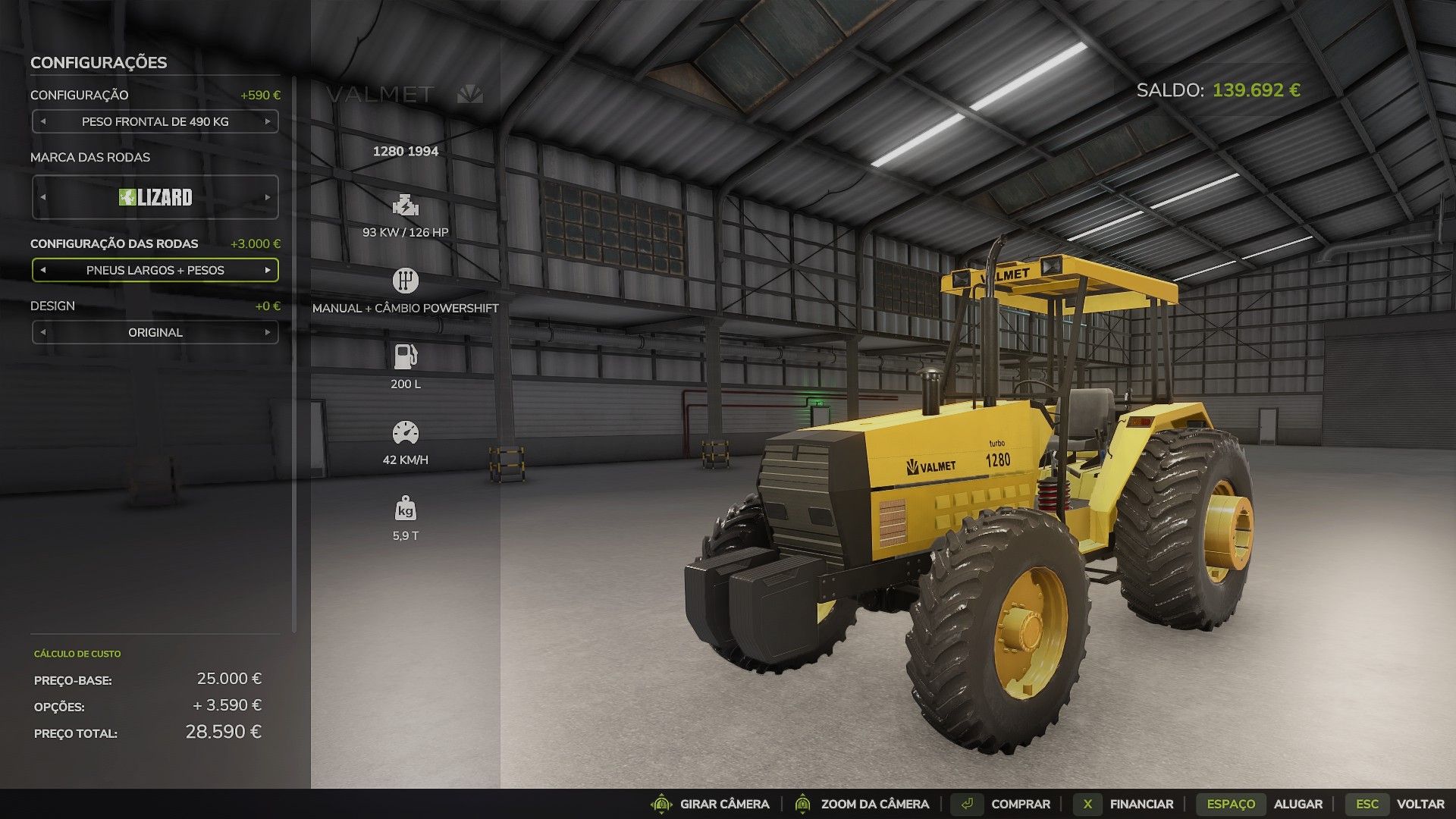 Valmet 1280/1580 1994