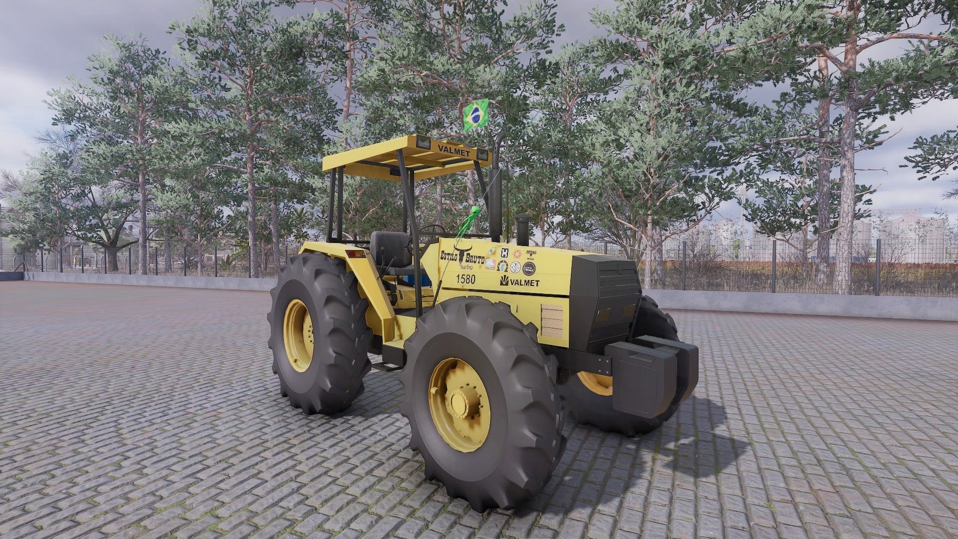 Valmet 1280/1580 chipado