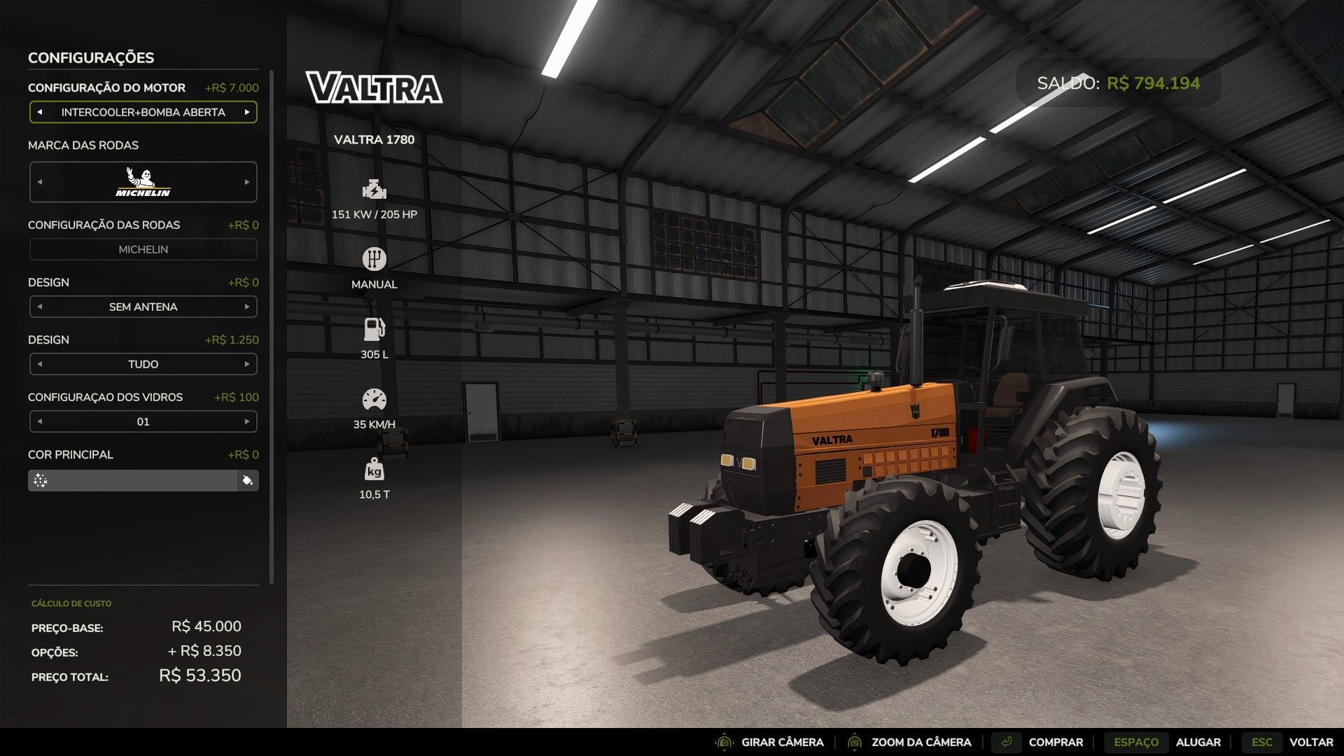 Valtra 1780