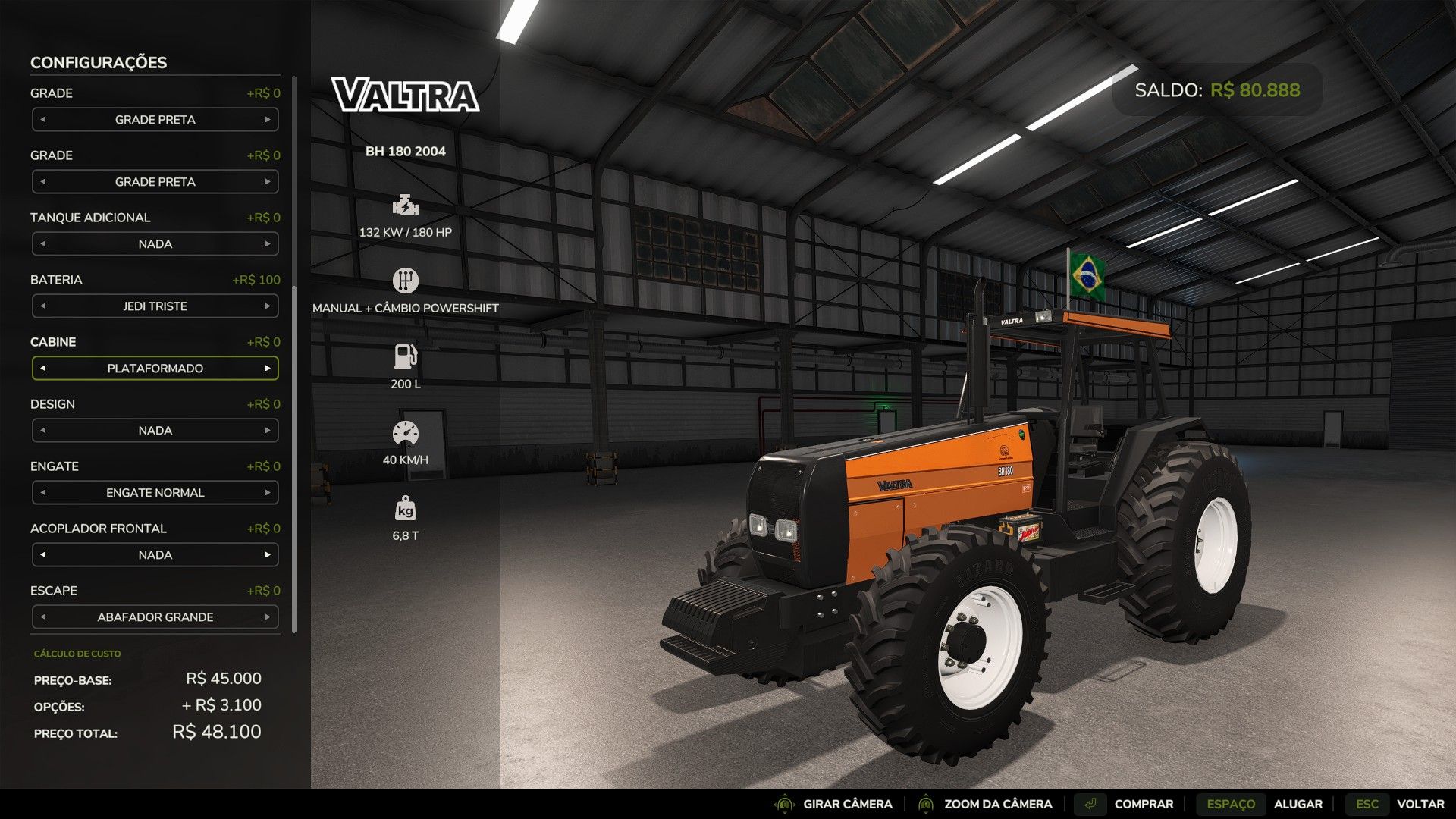 Valtra BH 140 / BH 180