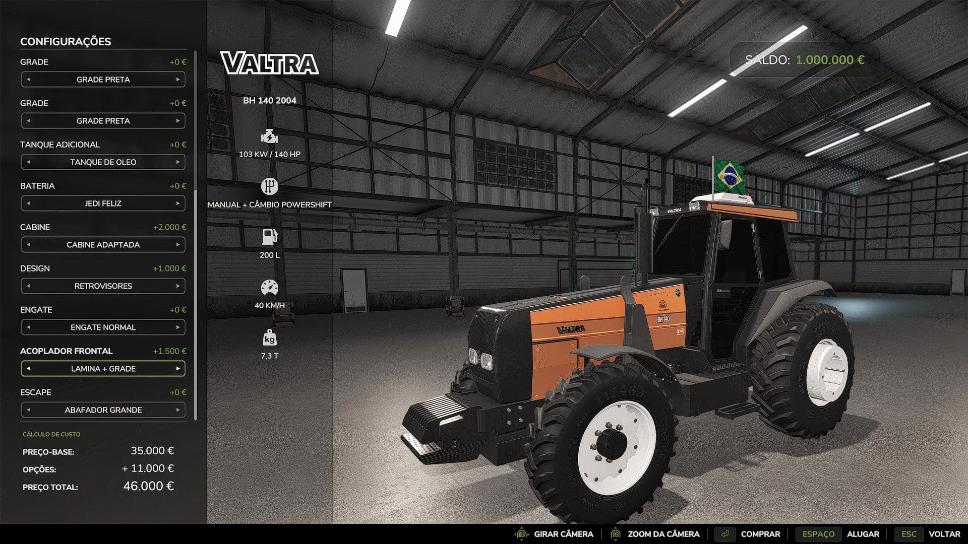 Valtra BH 140 / BH 180