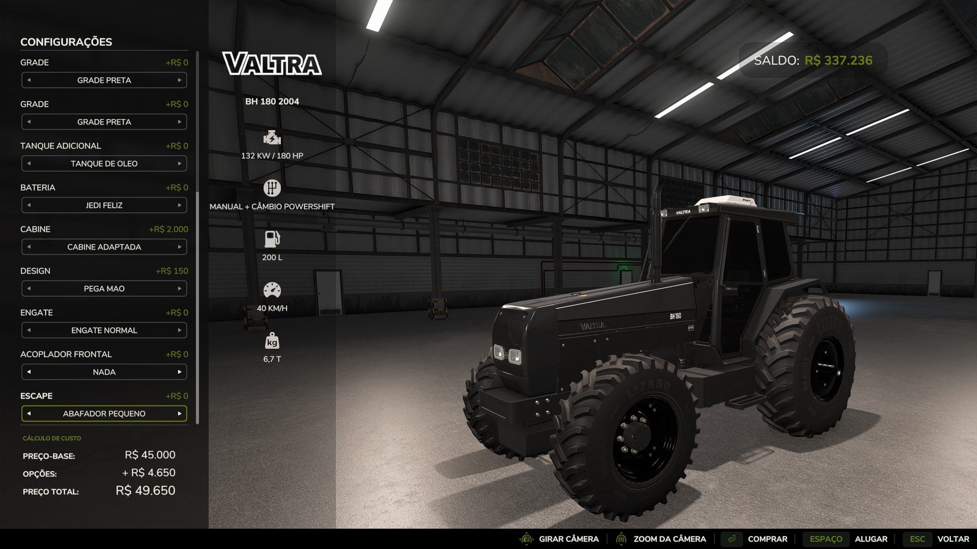 Valtra BH 140 / BH 180 FS25 thumbnail 6